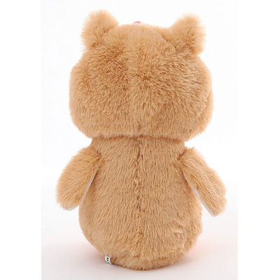 Adorable Penguin Polyester Stuffed Animals Beige Cat Costume Plushies