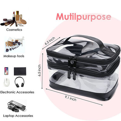 Multipurpose Cosmetic Makeup Bags Heavy Duty Nylon Mesh Travel Cases